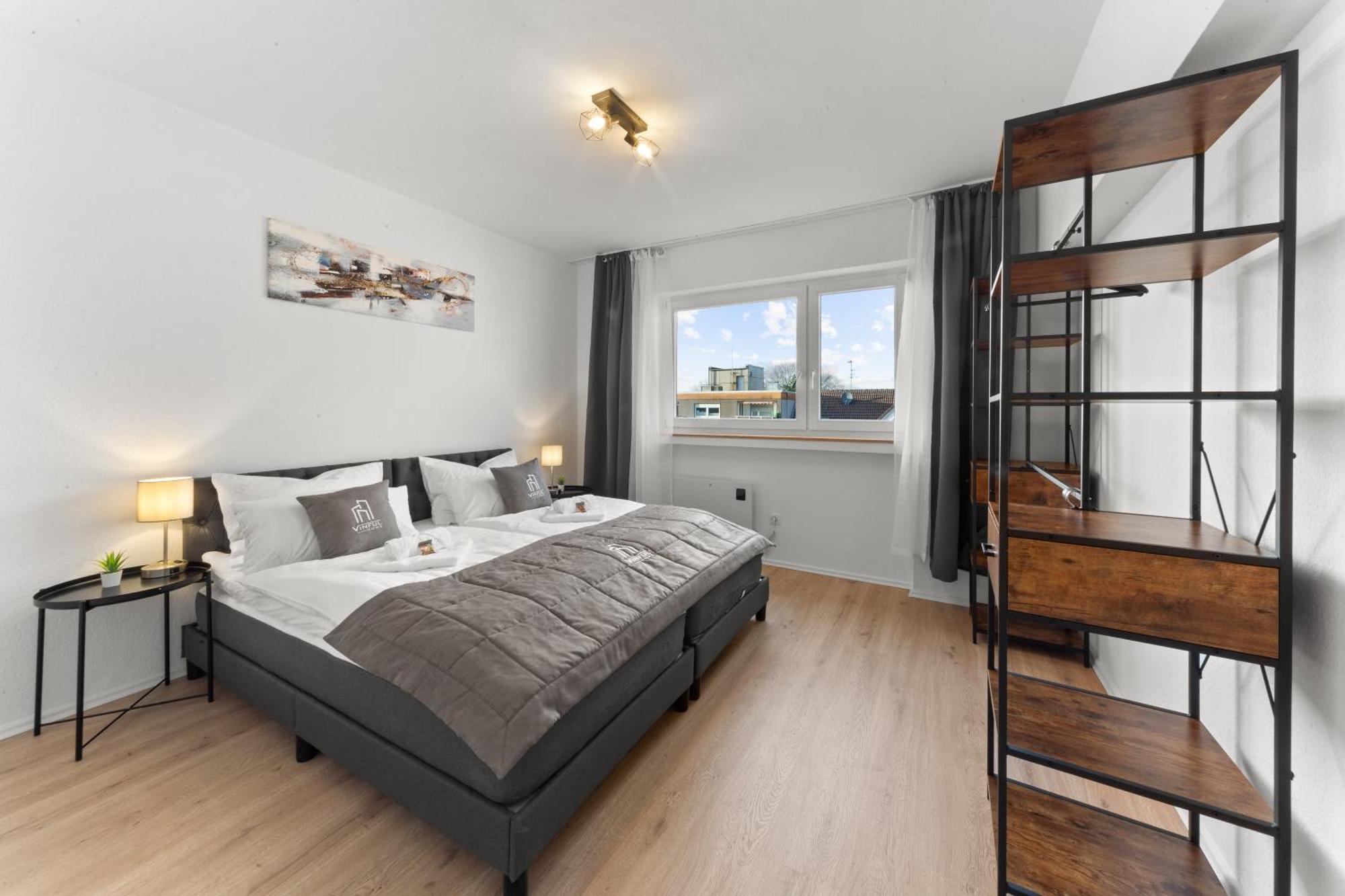 Vinful: Premium-Apartment Mit Balkon Und Parkplatz Mülheim an der Ruhr Exteriör bild