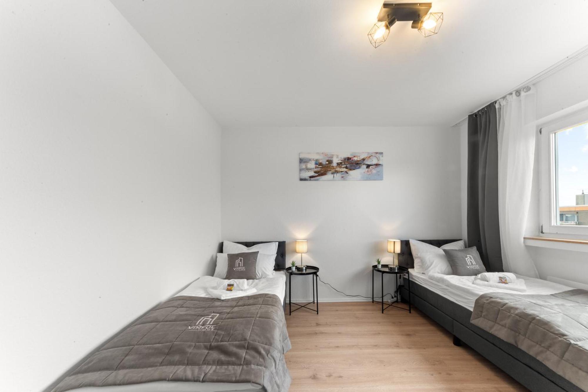 Vinful: Premium-Apartment Mit Balkon Und Parkplatz Mülheim an der Ruhr Exteriör bild